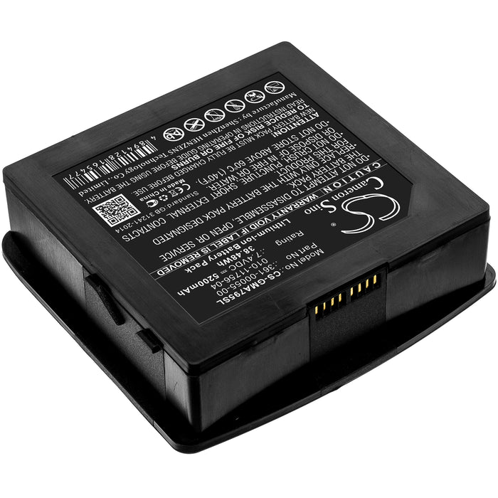 CS-GMA795SL : Battery for Garmin Aera 795, Aera 796 - Replaces Garmin 361-00055-00, 010-11756-04