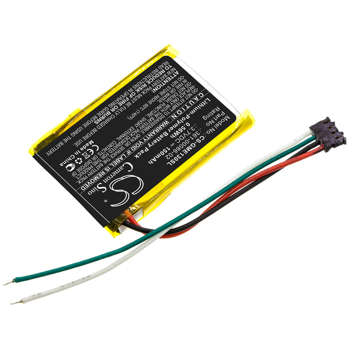 CS-GME130SL : Battery for Garmin Edge 130, 3LA037240, Edge 130 Plus and others - Replaces Garmin 361-00086-02