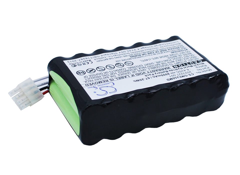 CS-GME250MD : Battery for Marquette Dash 2500 - Replaces Hellige 2023852-029, 2023227-001