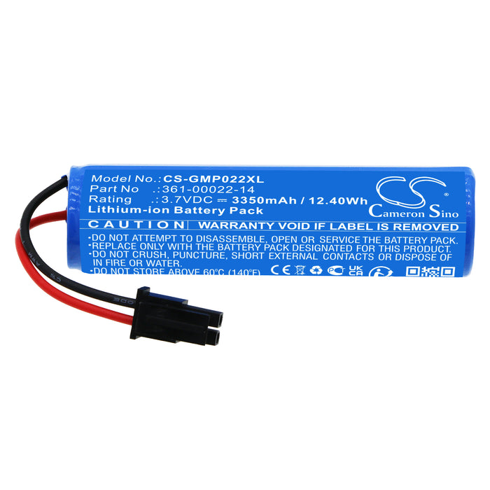 CS-GMP022XL : Battery for Garmin Pro Control 2 RX, PRO Control 2 remote receiver, 010-12400-04 - Replaces Garmin 361-00022-14