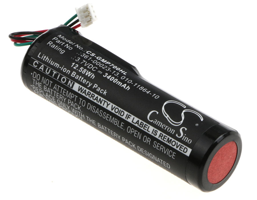 CS-GMP700HL : Battery for Garmin Pro 70 handheld, Pro 550 handheld, Pro handheld and others - Replaces Garmin 361-00023-13, 010-11864-10