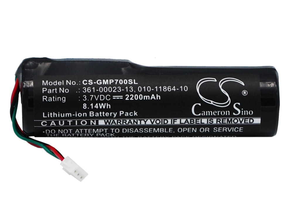 CS-GMP700SL : Battery for Garmin Pro 70 handheld, Pro 550 handheld, Pro handheld and others - Replaces Garmin 361-00023-13, 010-11864-10, 361-00022-15 and others