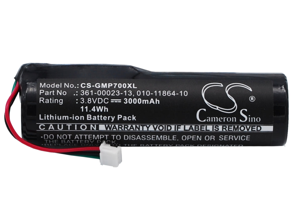 CS-GMP700XL : Battery for Garmin Pro 70 handheld, Pro 550 handheld, Pro handheld and others - Replaces Garmin 361-00023-13, 010-11864-10