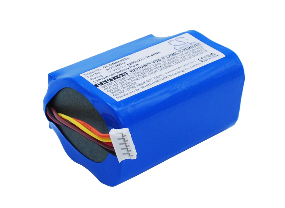 CS-GMR600SL : Battery for Grace Mondo GDI-IRC6000, GDI-IRC6000R, GDI-IRC6000W - Replaces Grace Mondo ACC-IRCLI