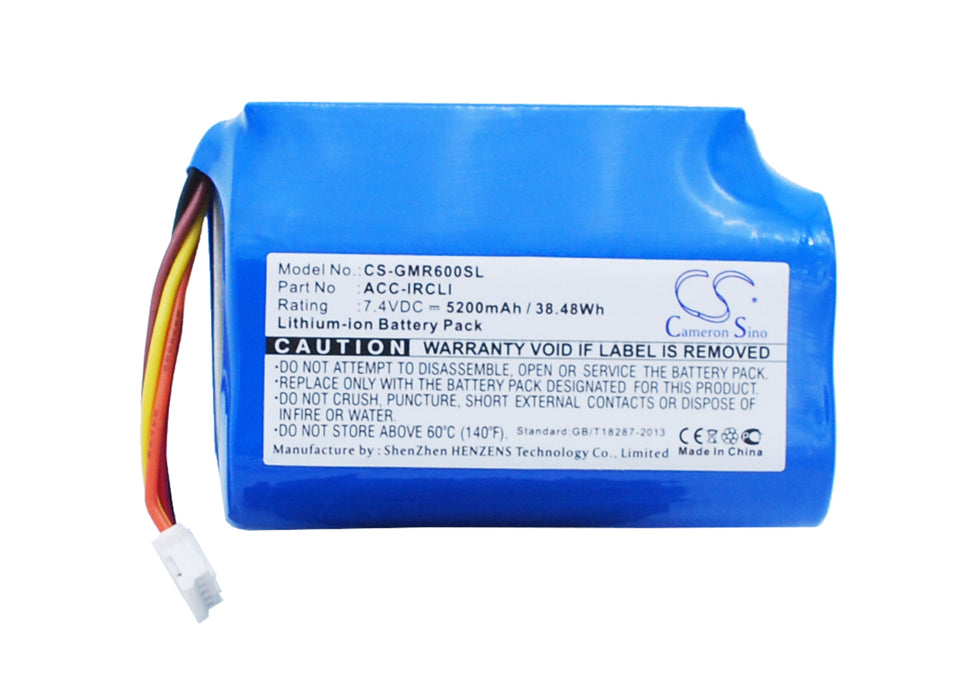 CS-GMR600SL : Battery for Grace Mondo GDI-IRC6000, GDI-IRC6000R, GDI-IRC6000W - Replaces Grace Mondo ACC-IRCLI