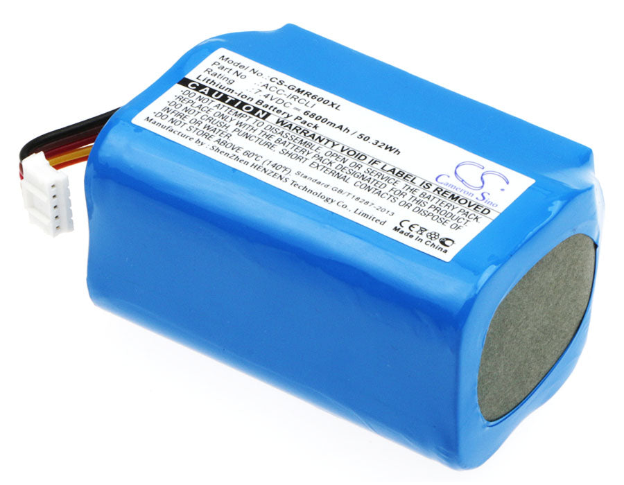 CS-GMR600XL : Battery for Grace Mondo GDI-IRC6000, GDI-IRC6000R, GDI-IRC6000W - Replaces Grace Mondo ACC-IRCLI