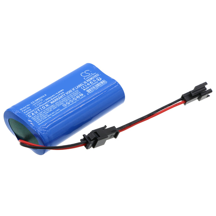 CS-GMS323LS : Battery for Gama Sonic GS-109S-B, GS-109F-B, 97K012 and others - Replaces Gama Sonic GS32V30