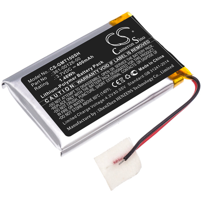 CS-GMT100SH : Battery for Garmin Tactix Delta, 010-02357-00 - Replaces Garmin 361-00126-00