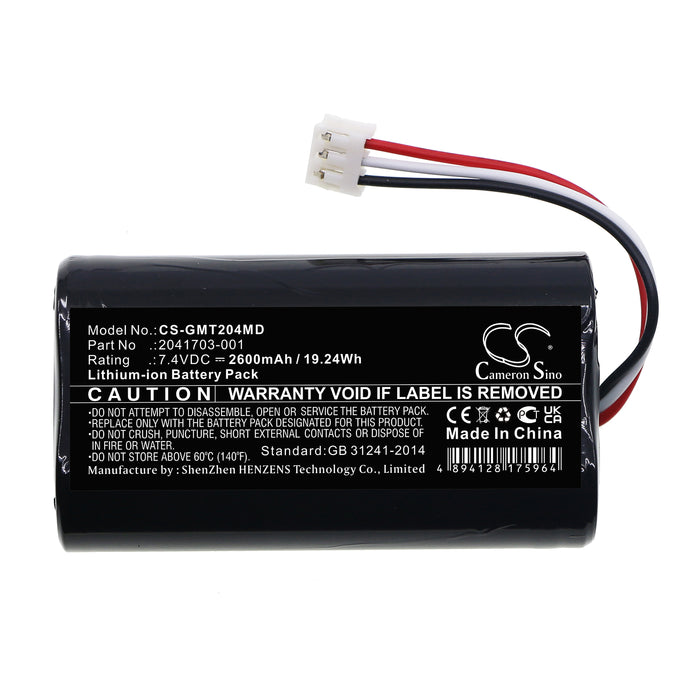 CS-GMT204MD : Battery for GE Mini Telemetry Transmitter - Replaces GE 2041703-001, 2048469-001