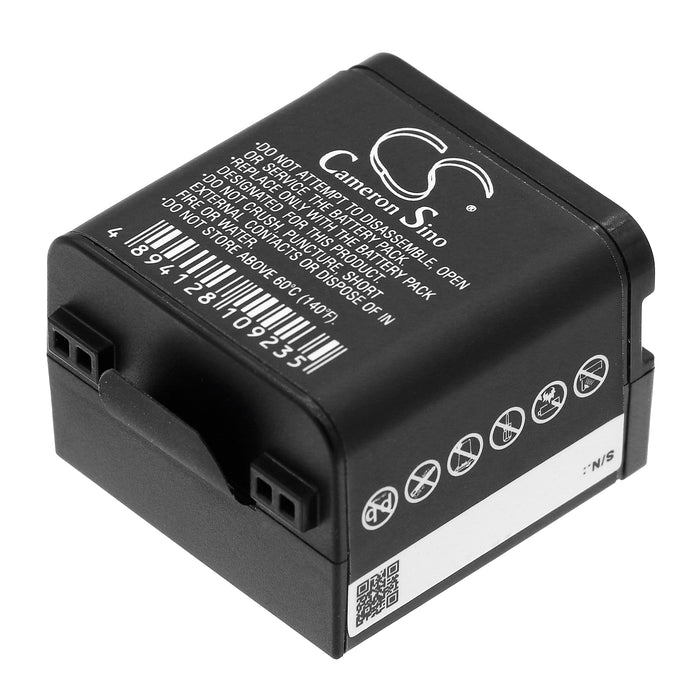 CS-GMV100MX : Battery for Garmin Virb X, VIRB XE, Virb X Compact - Replaces Garmin 361-00080-00, 010-12256-01