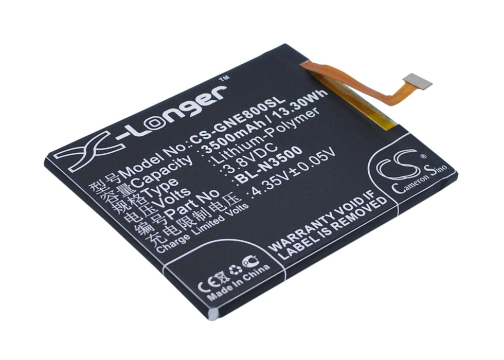 CS-GNE800SL : Battery for GIONEE Elife E8, GN9008 - Replaces GIONEE BL-N3500