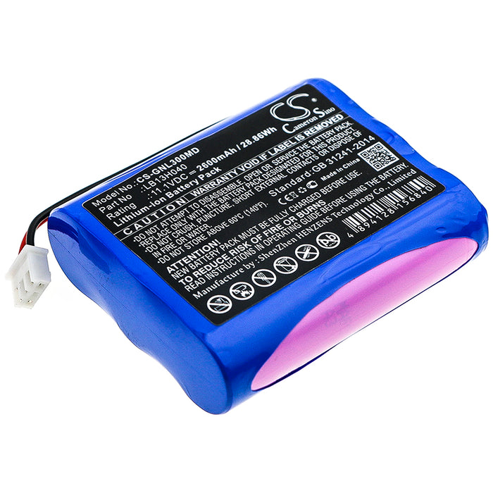 CS-GNL300MD : Battery for Meditch G3H - Replaces General LB13H040, HYLB-1370