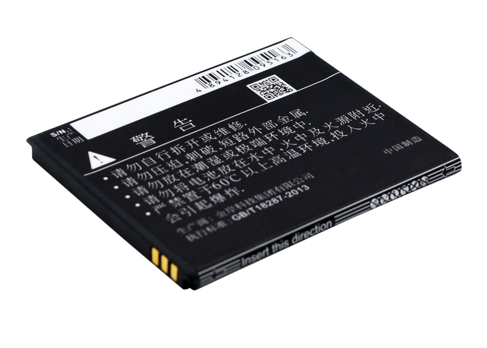 CS-GNN128SL : Battery for GIONEE GN128 - Replaces GIONEE BL-G016A