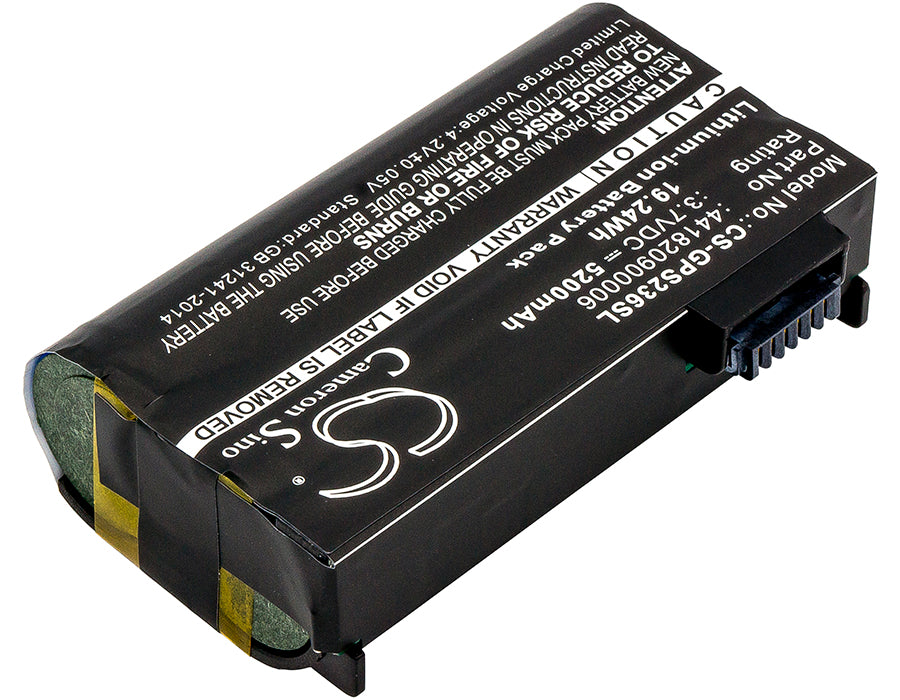 CS-GPS236SL : Battery for Getac PS236, PS336, PS236C - Replaces Getac 441820900006