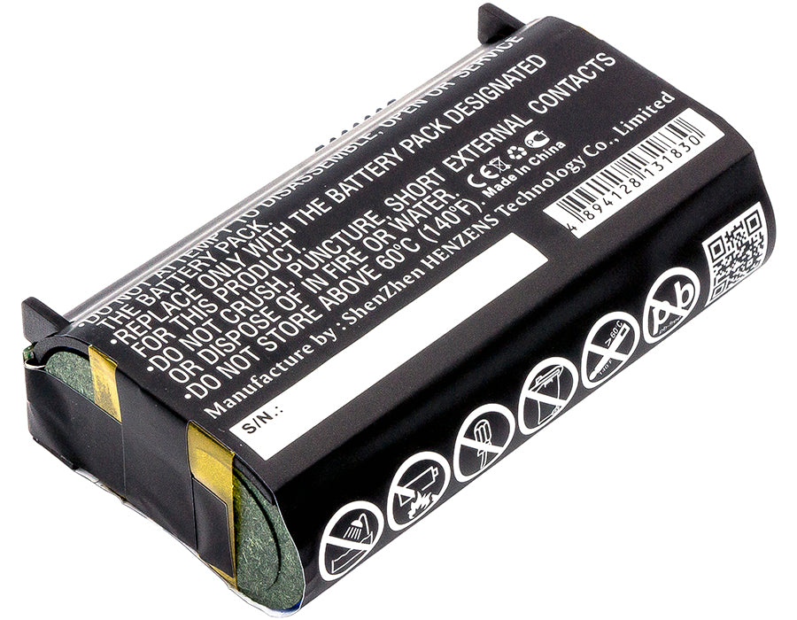 CS-GPS236SL : Battery for Getac PS236, PS336, PS236C - Replaces Getac 441820900006