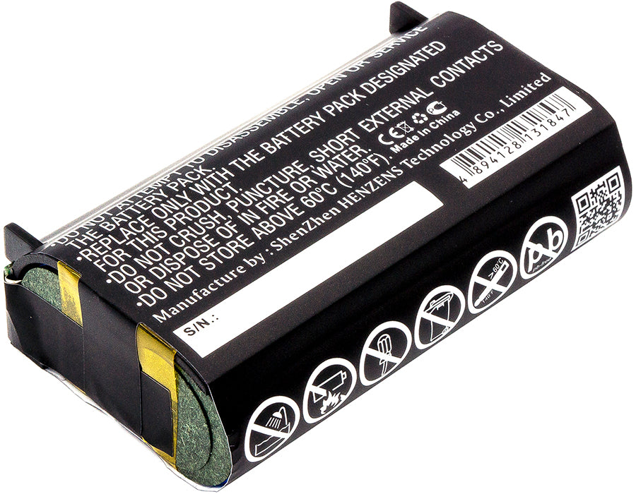 CS-GPS236XL : Battery for Getac PS236, PS336, PS236C - Replaces Getac 441820900006