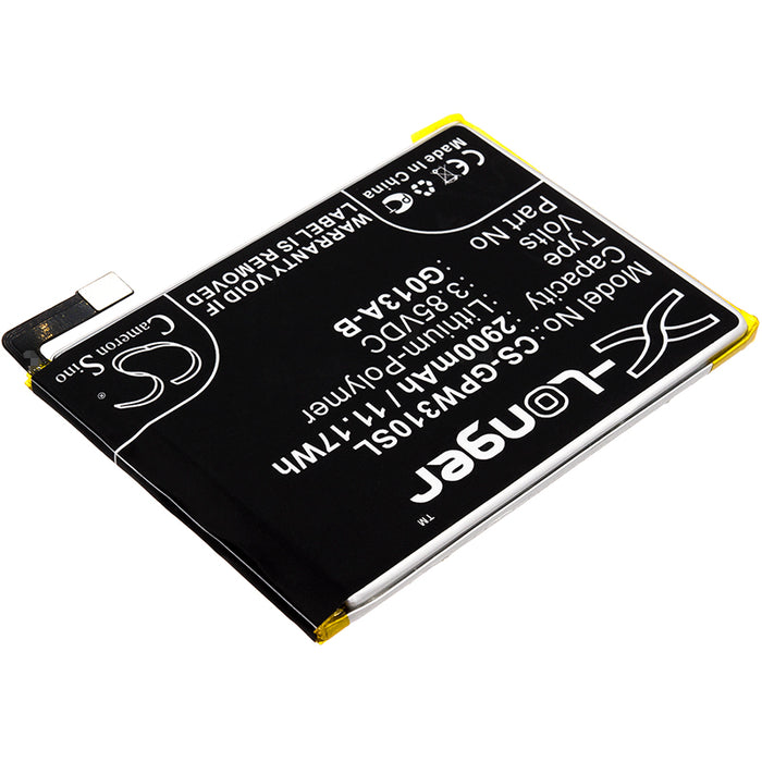 CS-GPW310SL : Battery for Google Pixel 3, G013B, G013A - Replaces Google G013A-B, 823-00073-01