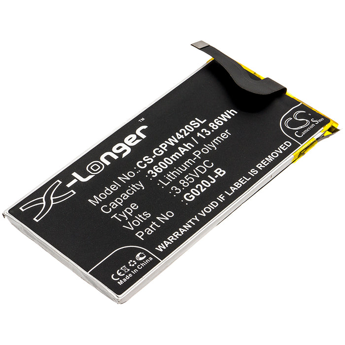 CS-GPW420SL : Battery for Google Pixel 4 XL, G020P - Replaces Google G020J-B