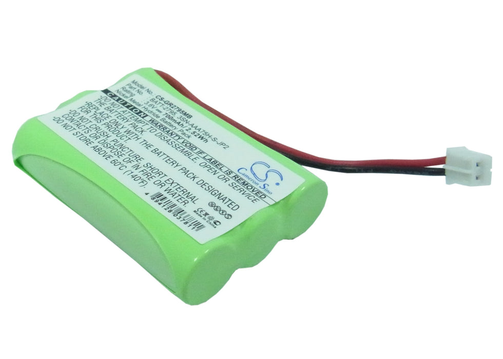 CS-GR2795MB : Battery for GRACO imonitor, iMonitor vibe, 2791DIGI1 and others - Replaces GRACO BATT-2795, 3SN-AAA75H-S-JP2, 89-1323-00-00