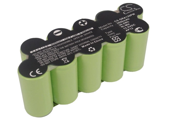 CS-GRA120PW : Battery for Gardena 2110, 2150, 2155 and others - Replaces Gardena AP12