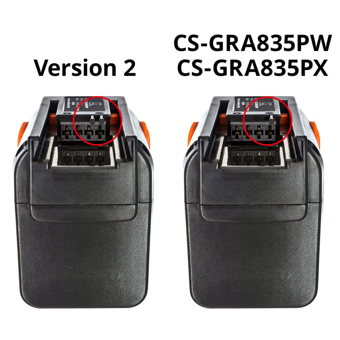 CS-GRA835PW : Battery for Gardena 8841, 8840, AccuCut Li 400 and others - Replaces Gardena 8835-U, 8835, 8839-20