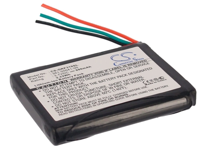 CS-GRF310SL : Battery for Garmin Forerunner 310XT - Replaces Garmin 361-00041-00