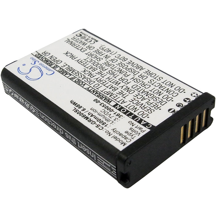 CS-GRM600SL : Battery for Garmin Montana 600, Montana 600T, Montana 650 and others - Replaces Garmin 361-00053-00, 010-11599-00, 010-11654-03 and others