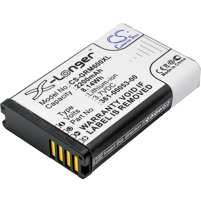 CS-GRM600XL : Battery for Garmin Montana 600, Montana 600T, Montana 650 and others - Replaces Garmin 361-00053-00, 010-11599-00, 010-11654-03 and others