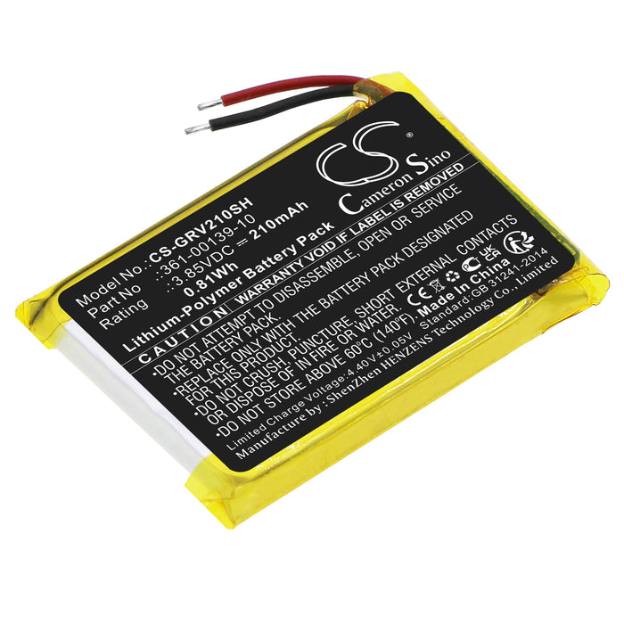 CS-GRV210SH : Battery for Garmin Venu 2 - Replaces Garmin 361-00139-10