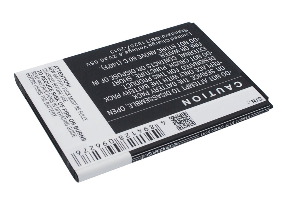 CS-GSM200SL : Battery for Archos 50b Oxygen, 50 Platinium, 50B Sauerstoff and others - Replaces Archos AC50BOX, AC500BNE, AC50NE 1ICP5/56/78