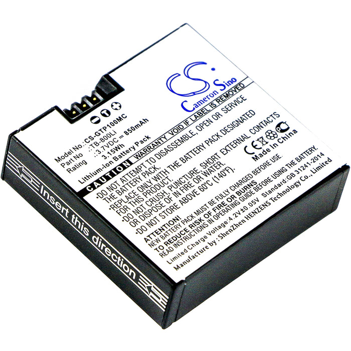 CS-GTP100MC : Battery for GOTOP G1 - Replaces GOTOP TB-800Li