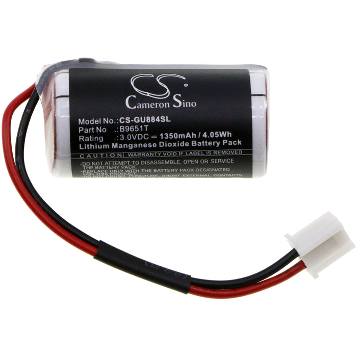 CS-GU884SL : Battery for Texas Instruments 305, 315, 325 and others - Replaces GE B9651T, 1C1610AAC150, 305-BATT and others