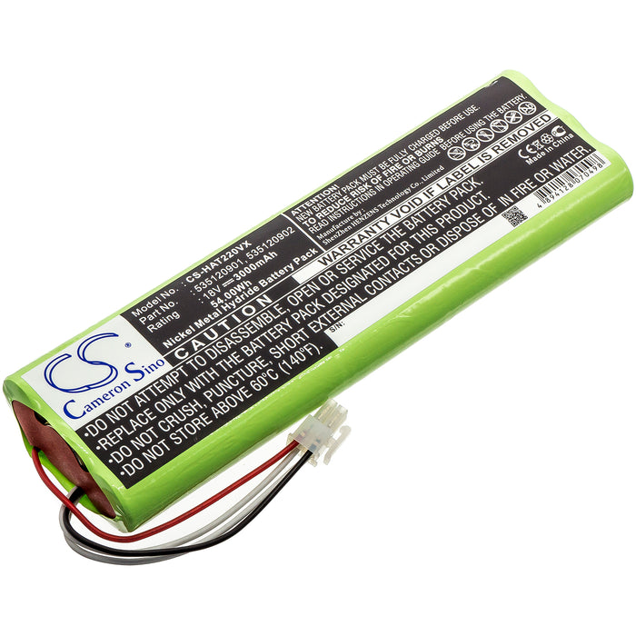 CS-HAT220VX : Battery for Gardena Robotic R160 2013, Robotic R160 2014, Robotic R160 2015 - Replaces Husqvarna 535120901, 535120902, 540059602 and others