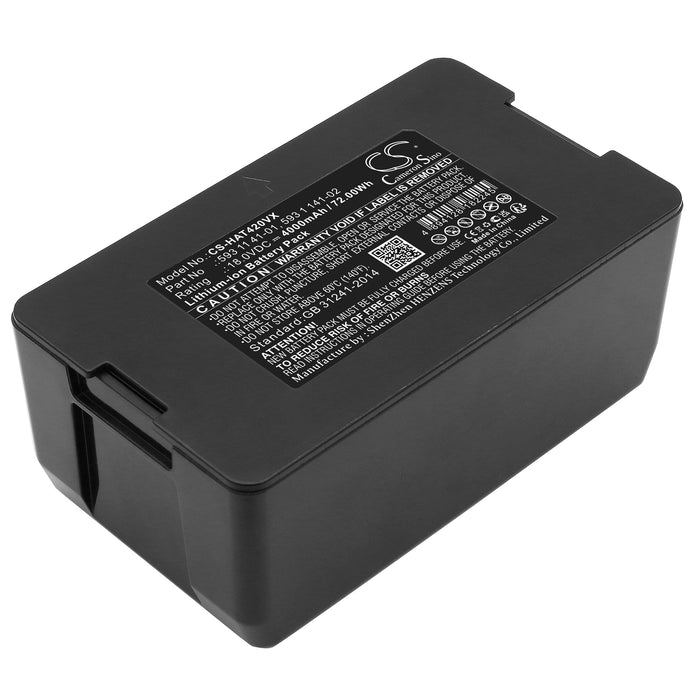 CS-HAT420VX : Battery for Husqvarna Automower 320 2013, Automower 320 2014, Automower 320 2015 and others - Replaces Husqvarna 593 11 41-01, 593 1 141-02, 593 11 41-03 and others