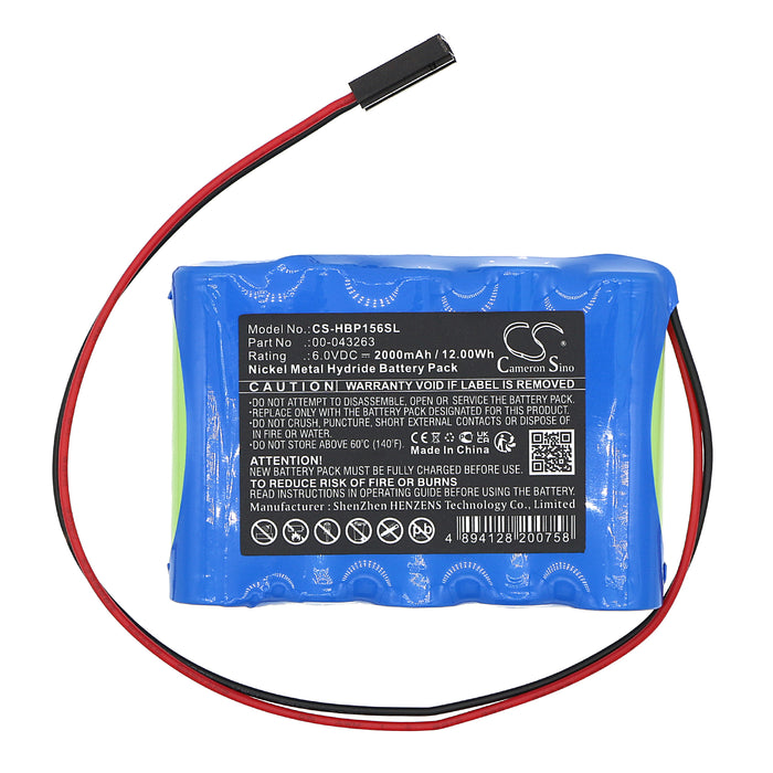 CS-HBP156SL : Battery for Hobart Quantum Digital Deli Scale Label Printer - Replaces Hobart Quantum 00-043263, 00-042156