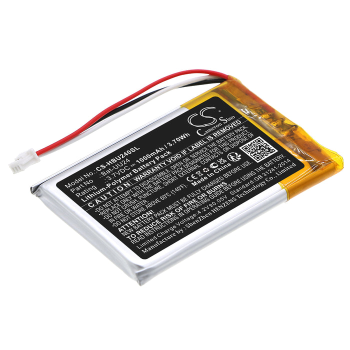 CS-HBU240SL : Battery for GHB UU24, UU24RX - Replaces GHB Bat-UU24