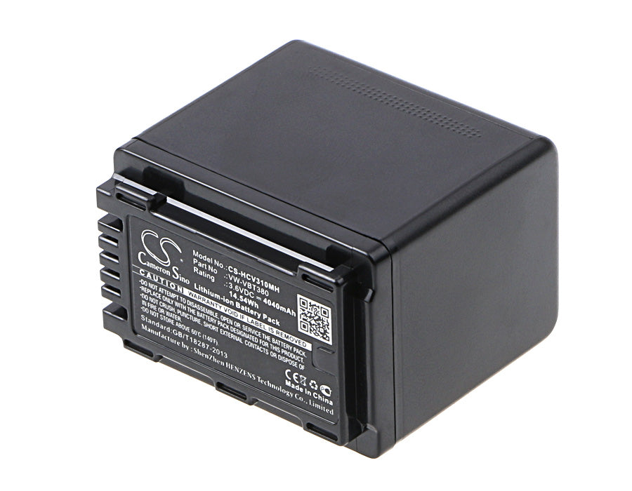 CS-HCV310MH : Battery for Panasonic HC-W570, HC-W580, HC-W850EB and others - Replaces Panasonic VW-VBT380