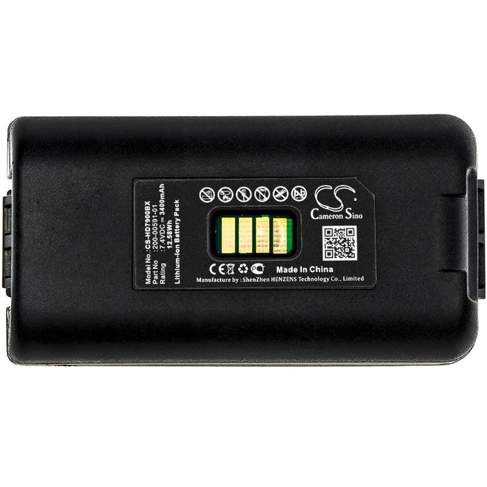 CS-HD7900BX : Battery for Reed S86 - Replaces Dolphin 200-00591-01, 20000591-01, 200002586 and others