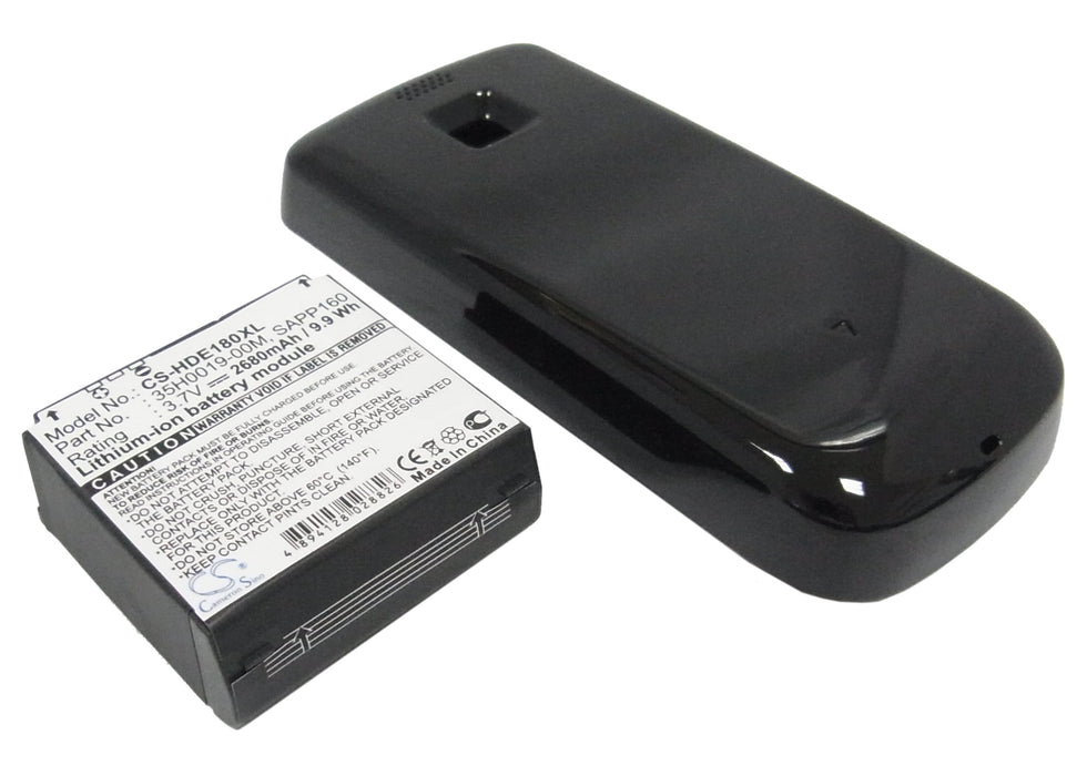 CS-HDE180XL : Battery for T-Mobile MyTouch 3G, G1 Touch - Replaces T-Mobile 35H00119-00M, BA S350, SAPP160