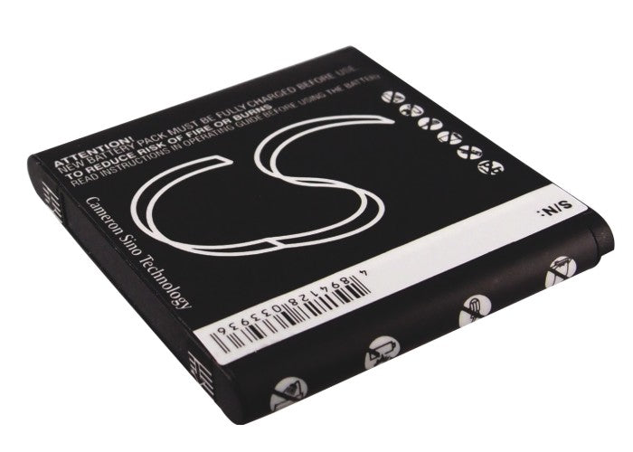 CS-HDM55SL : Battery for SoftBank S31HT - Replaces SoftBank BB92100, 35H00137-00M, BA S430