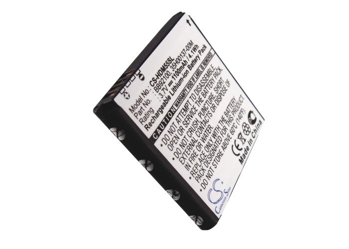 CS-HDM55SL : Battery for SoftBank S31HT - Replaces SoftBank BB92100, 35H00137-00M, BA S430