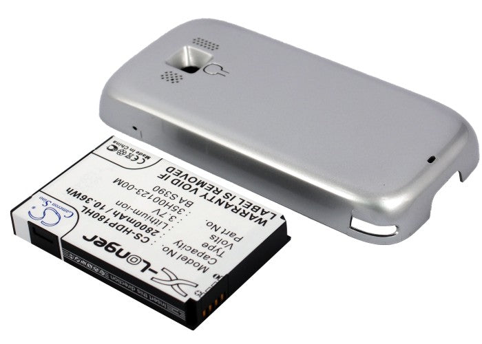 CS-HDP180HL : Battery for T-Mobile Touch Pro 2, Touch Pro II - Replaces T-Mobile BA S390, RHOD160, 35H00123-00M and others