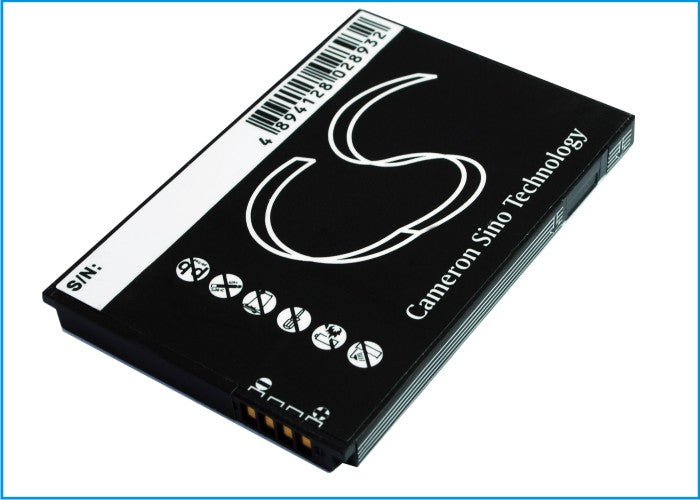 CS-HDP180SL : Battery for T-Mobile Touch Pro 2, MDA Vario V, Wing II and others - Replaces T-Mobile 35H00123-22M, 35H00123-03M, BA S420 and others