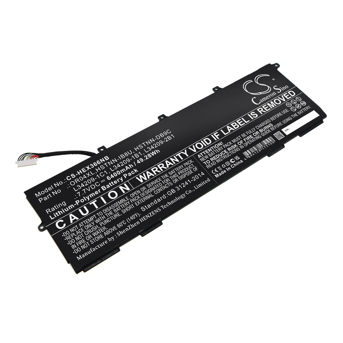 CS-HEX366NB : Battery for HP EliteBook X360 830 G6 - Replaces HP OR04XL, HSTNN-IB8U, L34209-1C1 and others