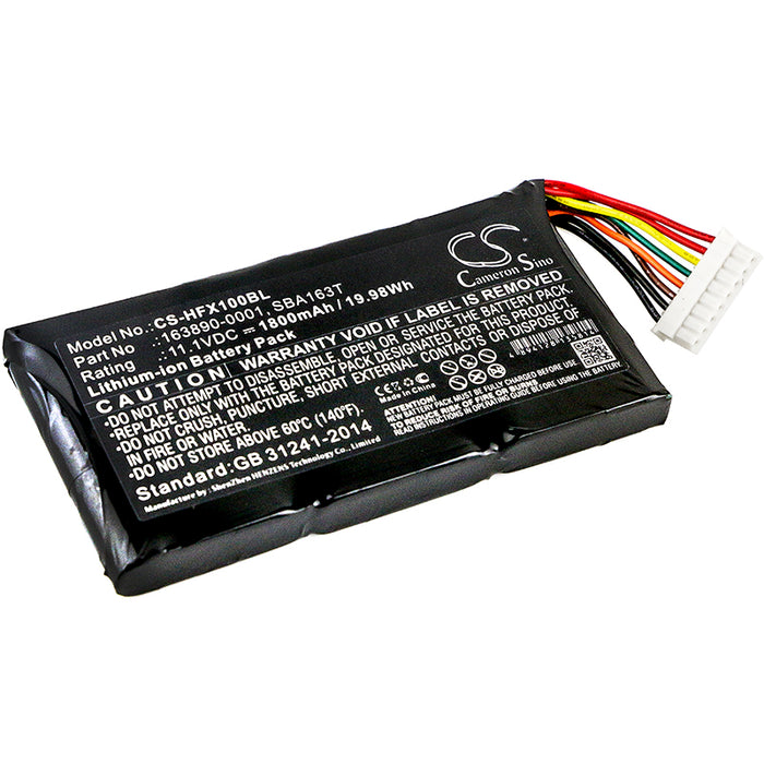 CS-HFX100BL : Battery for Honeywell Marathon LXE, Marathon FX1 - Replaces Honeywell 163890-0001, SBA163T, 163890-0001B