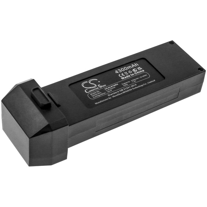 CS-HLS720RX : Battery for Holy Stone HS720, HS720E - Replaces Holy Stone SF8333106