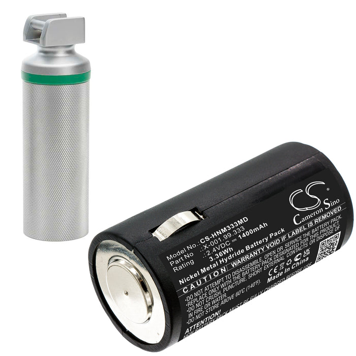 CS-HNM333MD : Battery for Heine Old S2Z handles - Replaces Heine X-001.99.333