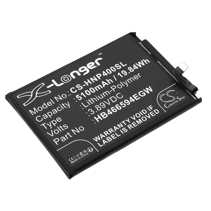 CS-HNP400SL : Battery for Honor Play 40, WDY-AN00 - Replaces Honor HB466594EGW