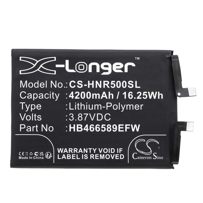 CS-HNR500SL : Battery for Honor 50 Lite, NTN-L22, NTN-LX1 and others - Replaces Honor HB466589EFW