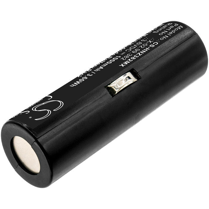 CS-HNZ382MX : Battery for Heine Beta Handles, ophthalmoscope Beta 200, ophthalmoscope Beta 200s and others - Replaces Heine X-02.99.382, BATT/110904-A1, X-02.99.380 and others